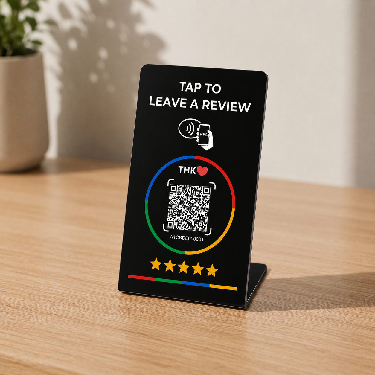 Tarjeta NFC programable | Estilo Negro A